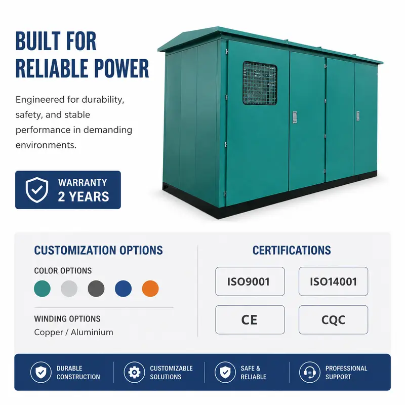 4000 / 5000 kVA 25–35 kV Oil-type Compact Box Substation — detail 4