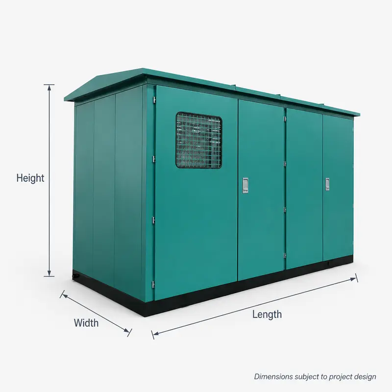 4000 / 5000 kVA 25–35 kV Oil-type Compact Box Substation — detail 1