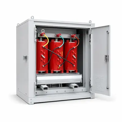 Factory Outlet 630kVA Three-Phase High-Voltage Dry-Type Transformer (15kV/400V, Enclosed)