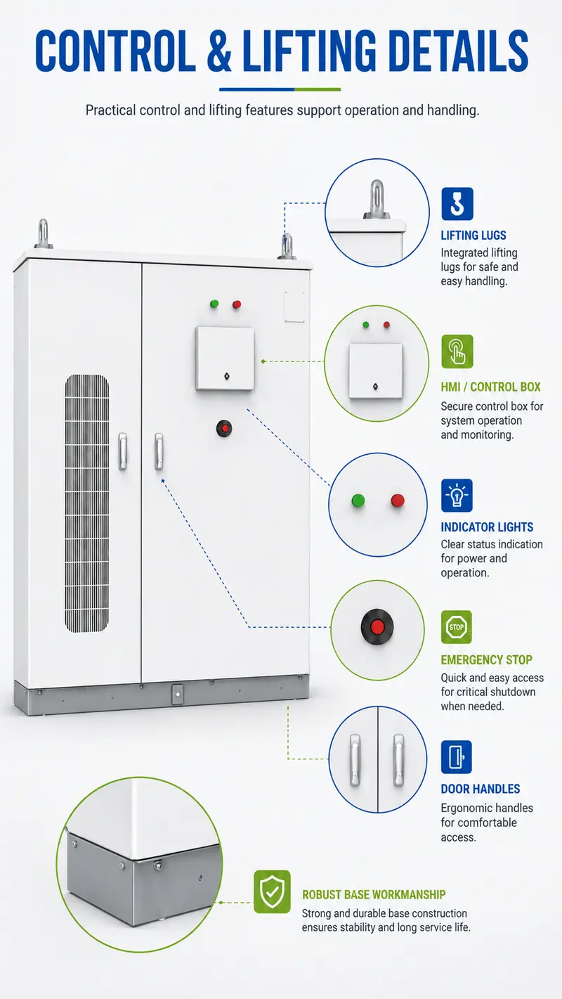 210kWh Liquid-Cooled Integrated Energy Storage Cabinet (Lithium-Ion Battery) — detail 3