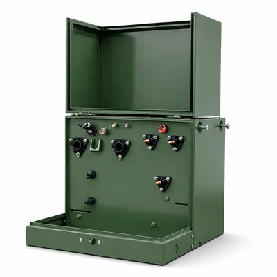 Single-Phase Pad-Mount Transformer, 37.5kVA-167kVA (12.47kV/34.5kV to 120V/240V)